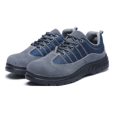Zapatos de alta calidad de SJH07 China Grey Rubber Outsole Anti-Smashing Safety