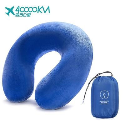 Almohada principal del viaje del resto del aeroplano U de la oficina de la forma de la memoria de la espuma del cuello medio dormido del coche